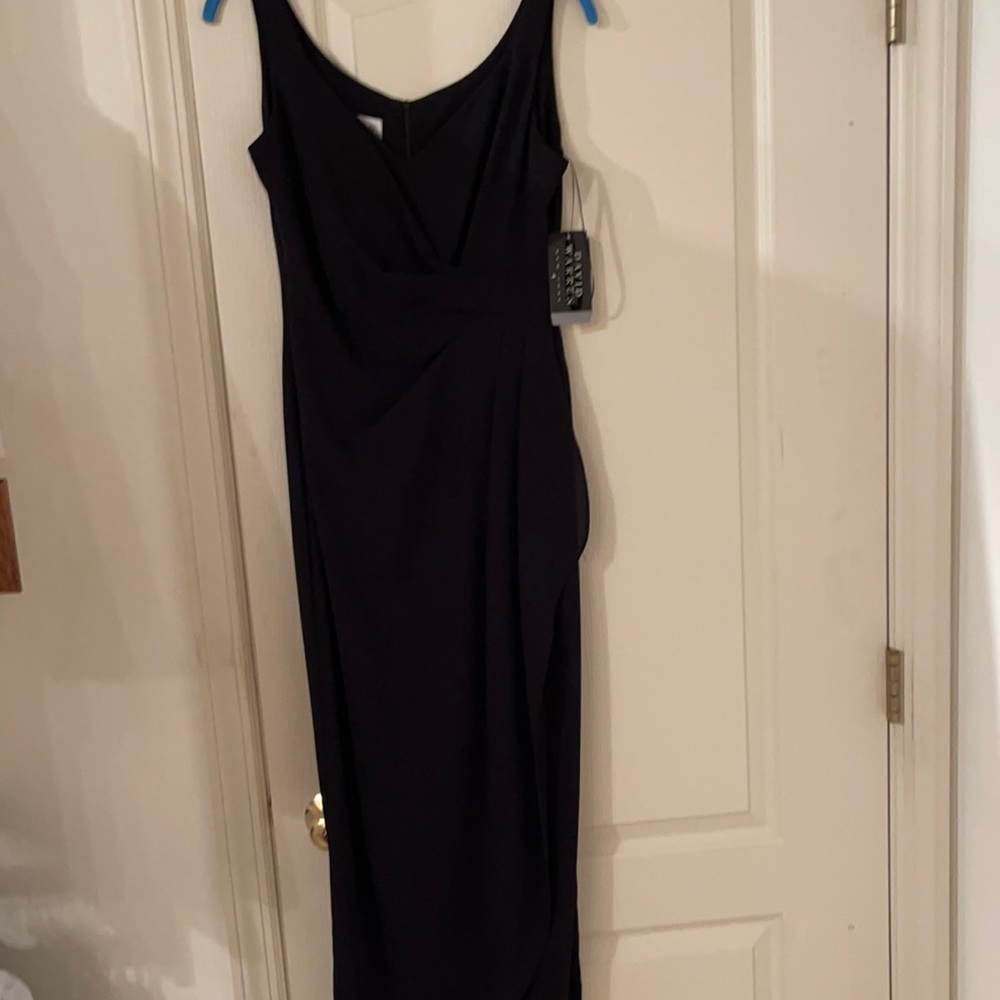 Beautiful black evening long dress.
